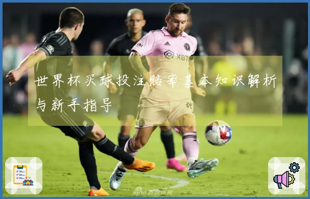 世界杯买球投注赔率基本知识解析与新手指导