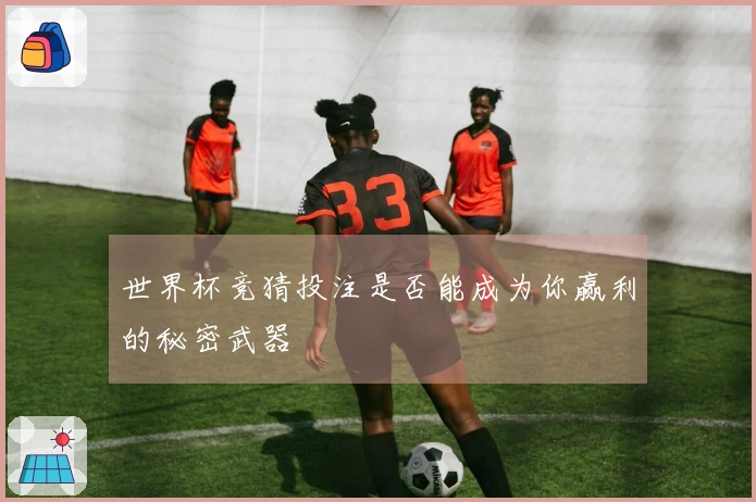 世界杯竞猜投注是否能成为你赢利的秘密武器